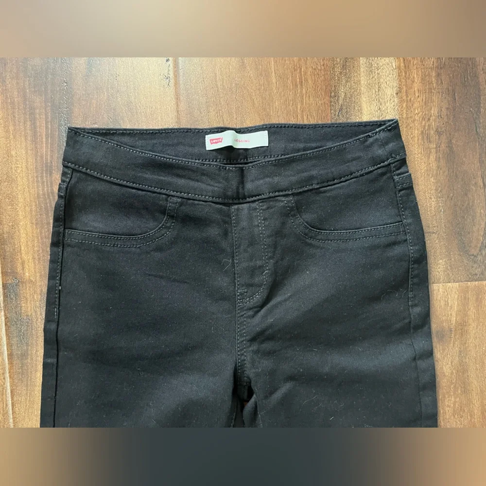 Brand New Girl Levi’s Black Skinny Leggings / Jeans - Picture 2 of 13